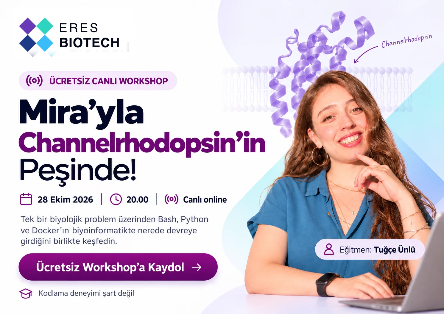 Mira'yla Nobel'e Uzanan Channelrhodopsin'in Peşinde! tanıtım görseli