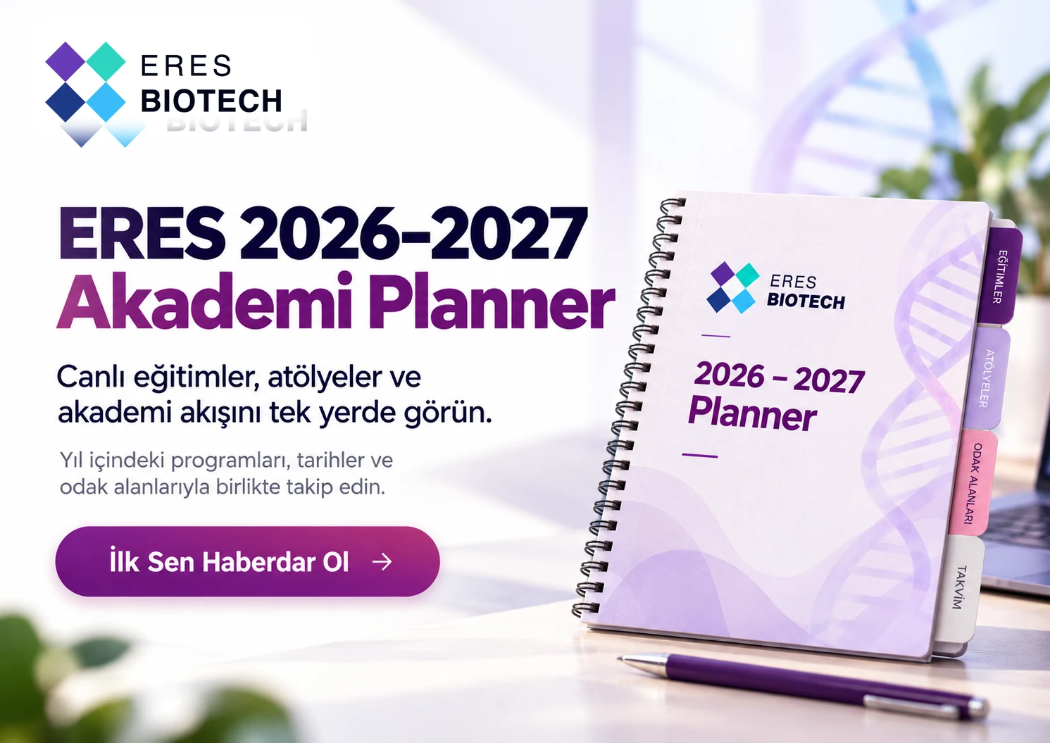 ERES 2026–2027 Akademi Planner tanıtım görseli